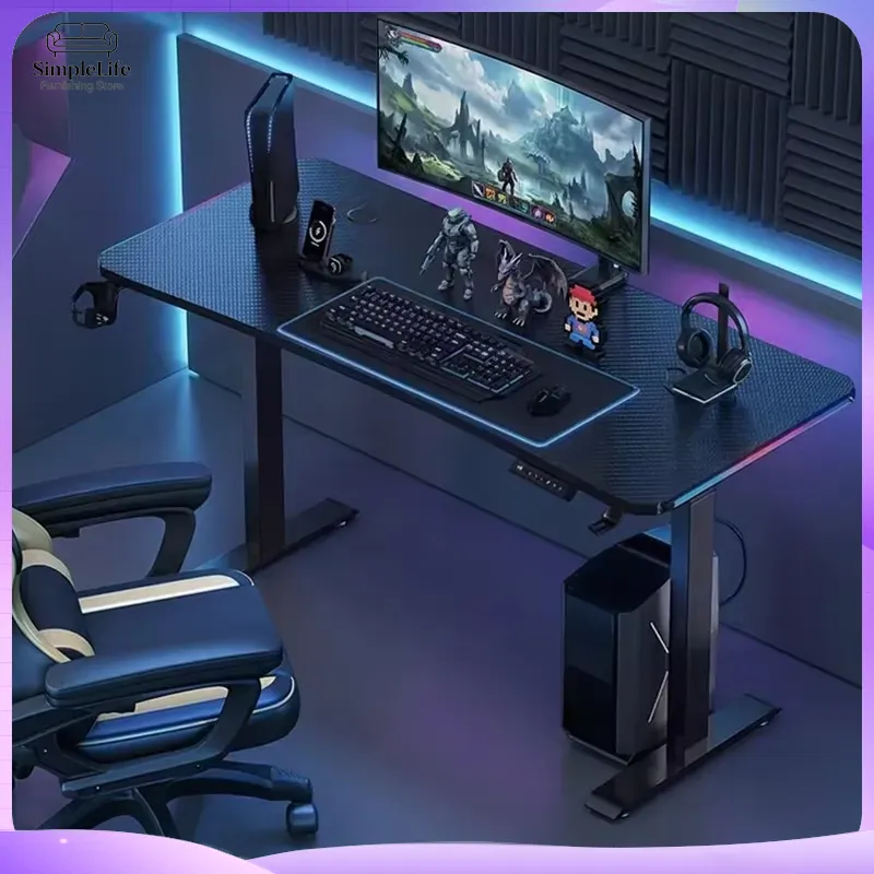 Esports Gaming School - 럭셔리 전동 높이 조절 게이밍 데스크