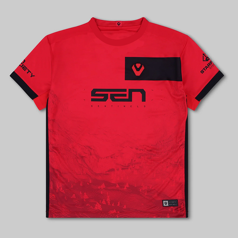 Esports Gaming Tournaments - Valorant Sentinels Esports 게임 유니폼 트레이닝