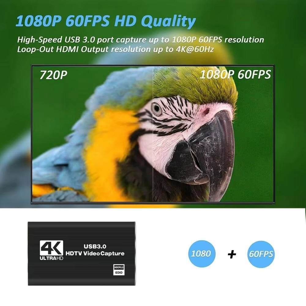 4K HDMI 호환 USB 3.0 1080P 60Hz  - Capture Card 4K Hdmi 리뷰 및 가격