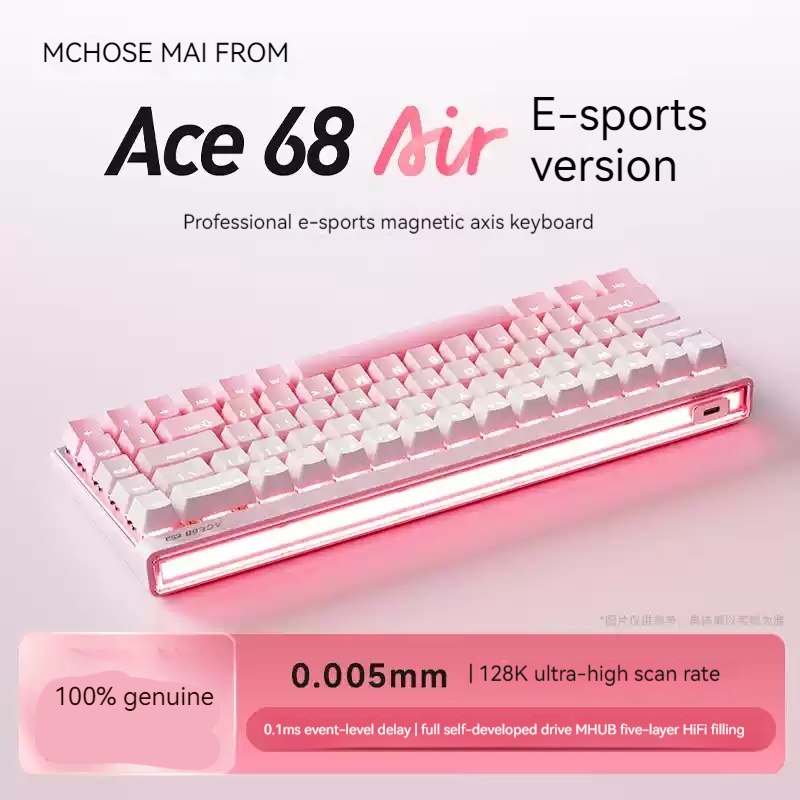 Mchose Ace68 에어 마그네틱 축 기계식 키보드 - Esports Gamer 리뷰 및 가격