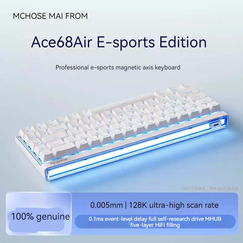 Mchose Ace68 에어 마그네틱 축 기계식 키보드 - Esports Gamer 리뷰 및 가격