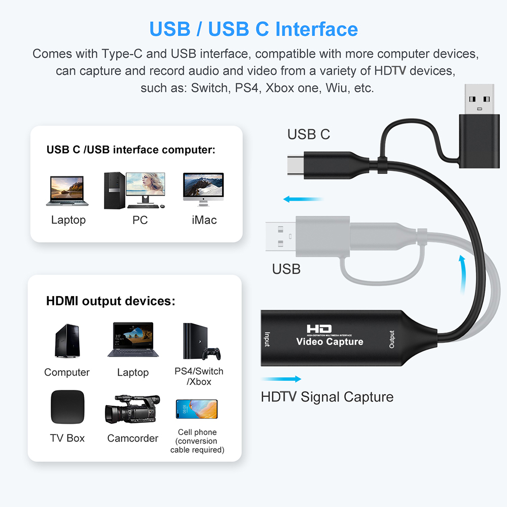4K HDMI 호환 USB 비디오 캡처 카드 1080P - Capture Card 4K Hdmi 리뷰 및 가격